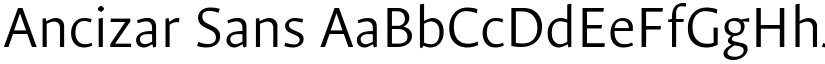Ancizar Sans font