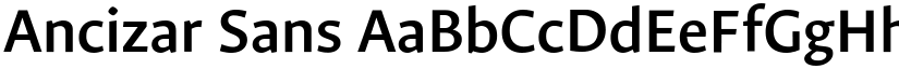 Ancizar Sans font