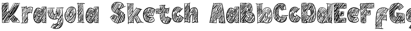 Krayola Sketch font download