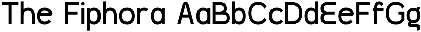The Fiphora font