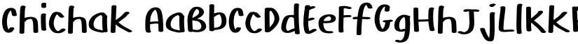Chichak font download
