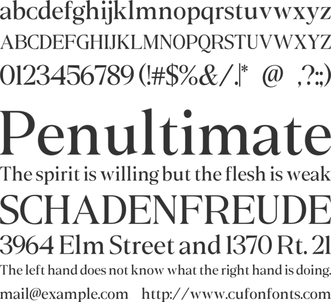 Skellige font preview