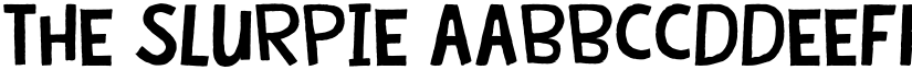 The Slurpie font download