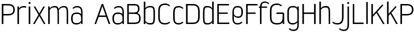 Prixma font download