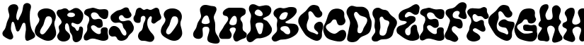Moresto font