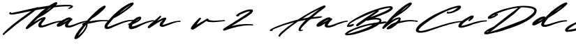 Thaflen v2 font download