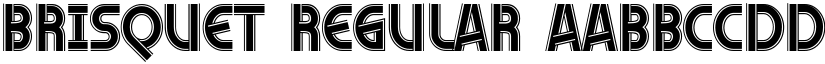 Brisquet Regular font