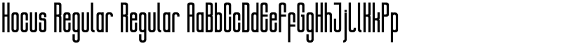 Hocus Regular Regular font