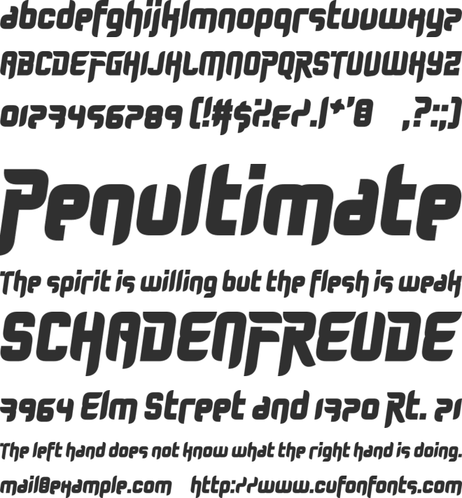 Tommi font preview