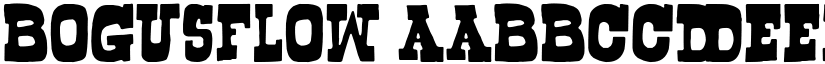 Bogusflow font