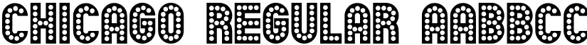 Chicago Regular font