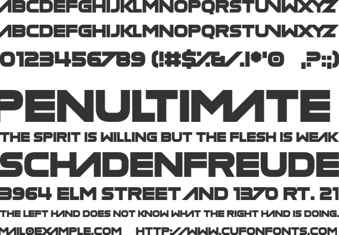 Manilla Cellos font preview