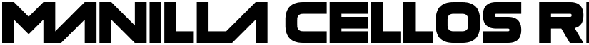 Manilla Cellos Regular font