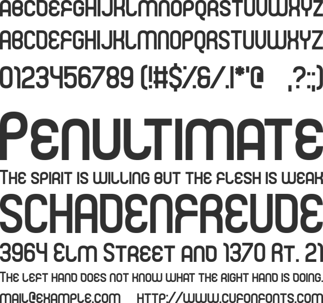 Mister Fisher font preview