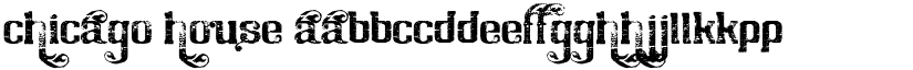 Chicago House font