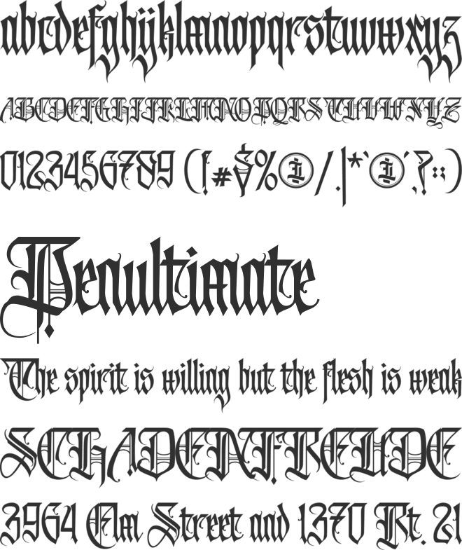 Avertastevia PERSONAL USE ONLY font preview