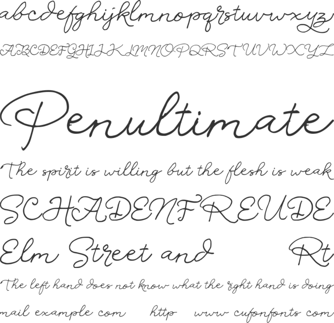 SignSound font preview