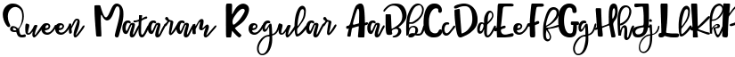 Queen Mataram font download