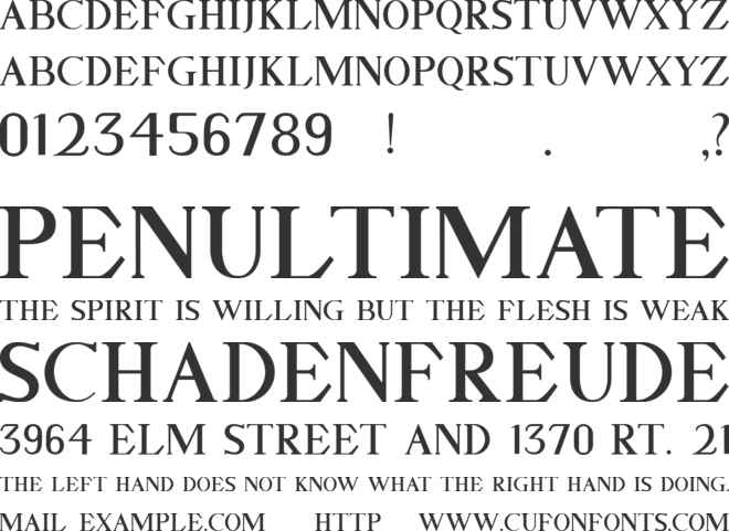 GELLATO font preview