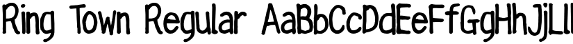 Ring Town Regular font