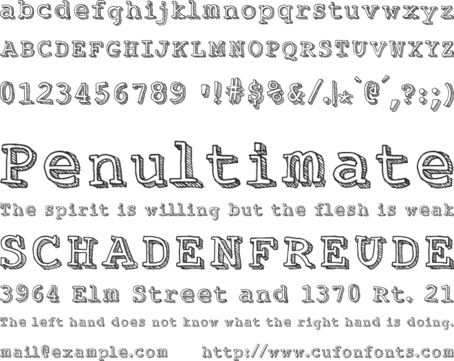Funplay font preview