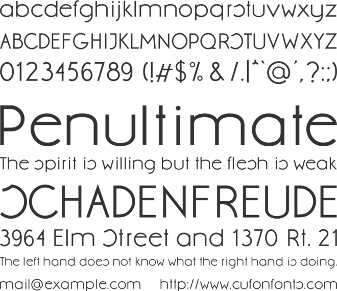 Diana Sans font preview