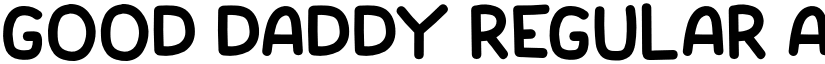 GOOD DADDY Regular font