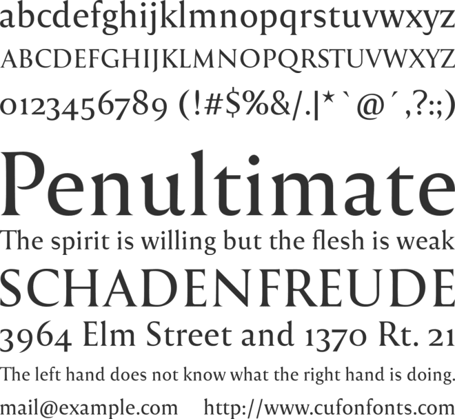 Reforma 1918 font preview