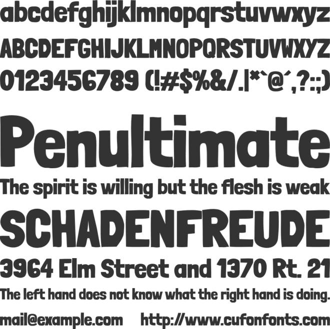 Londrina Black font preview