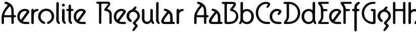 Aerolite font download