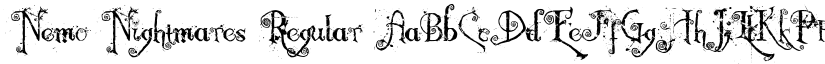 Nemo Nightmares Regular font