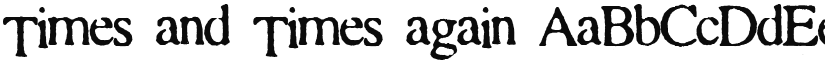 Times and Times again font download