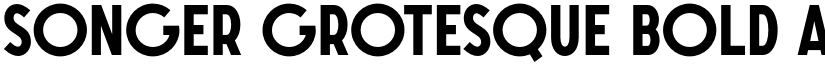 SONGER Grotesque Bold font
