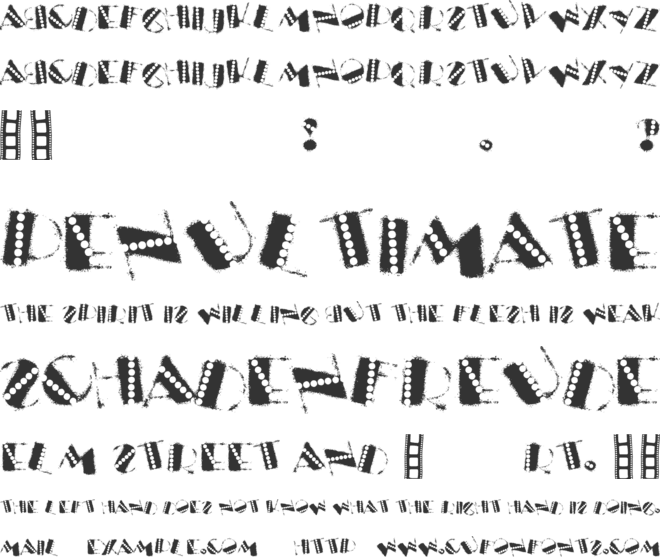 La Hotel Viver font preview