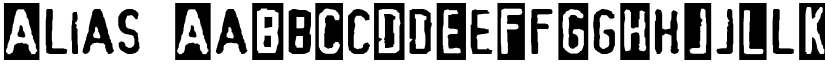 Alias font download