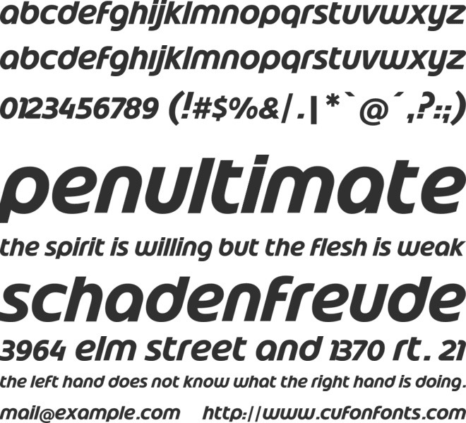 Opet Tr font preview
