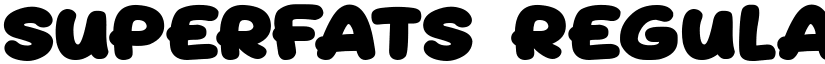 Superfats Regular font