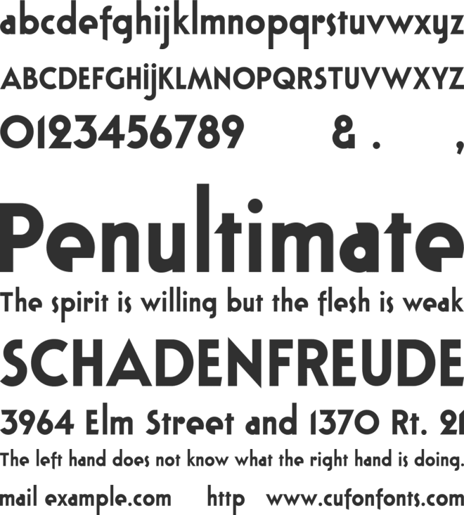 Bloxhall Sample font preview