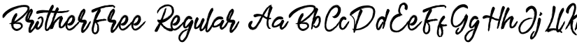 BrotherFree font download