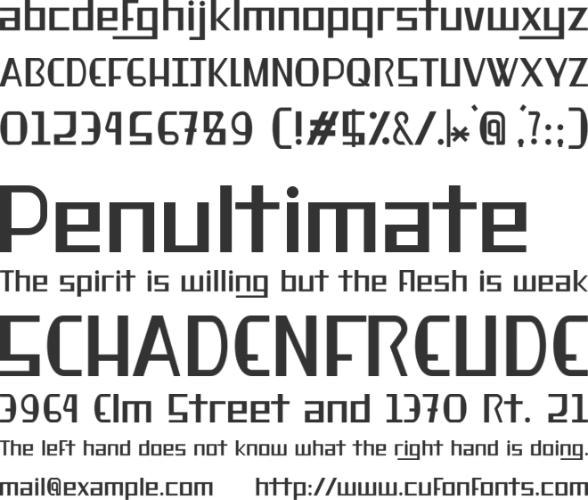 RobustlyBrewing font preview
