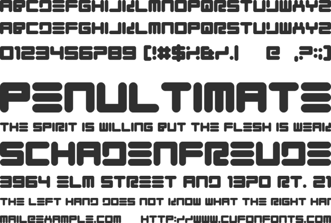 Quickfyr font preview