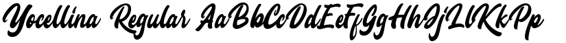 Yocellina Regular font