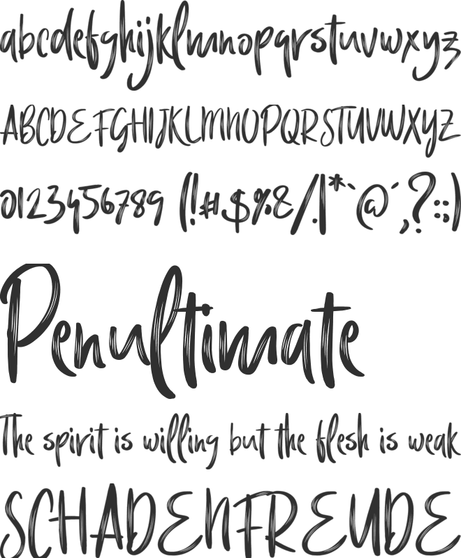 Amsterdam font preview