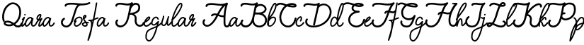 Qiara Tosfa font download