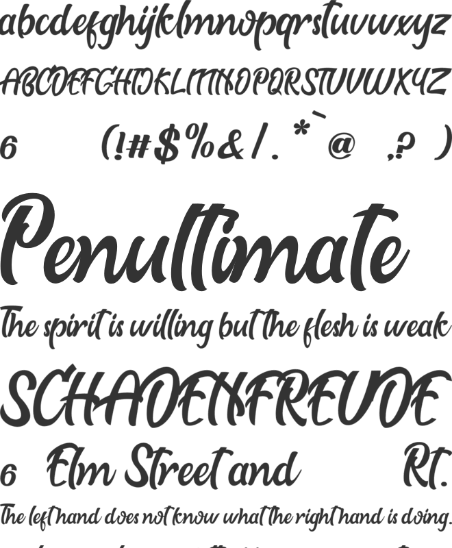 Biscuit font preview