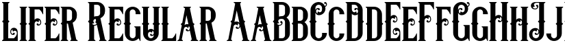 Lifer Regular font