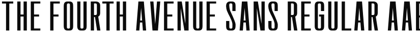 The Fourth Avenue Sans font download