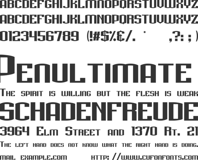 Metriqs font preview