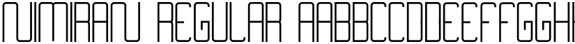 Nimiran Regular font
