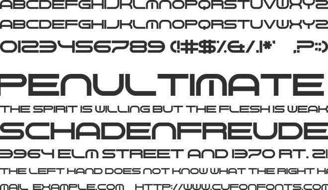 Gnaw Hard font preview